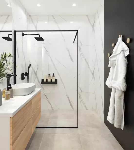 SPC flīzes paneļi sienām